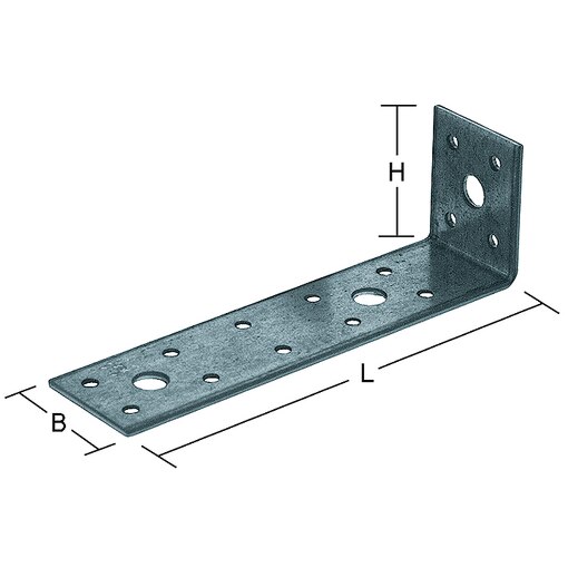 Vinkel 155x50x40x3,0mm VFZ